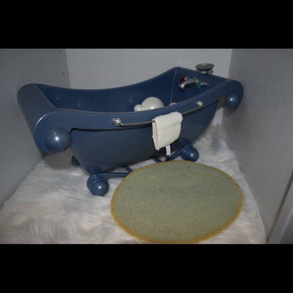 American Girl doll bath set